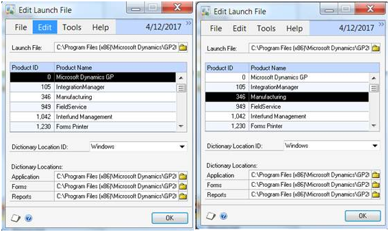 Microsoft Dynamics GP .SET Microsoft Dynamics GP .SET