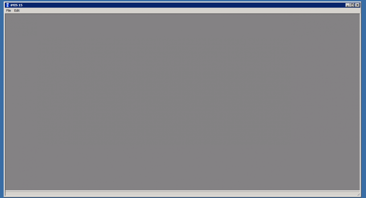 Blank Screen in iMIS Troubleshooting Blank Screen in iMIS Troubleshooting